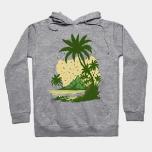 Beachside atmosphere Hoodie